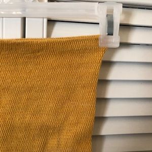 Yellow tube top